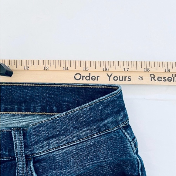 Hudson Ace Jeans Men’s 36 X 33 Dark Blue Skinny Mid Rise Stretch Denim - Picture 7 of 10